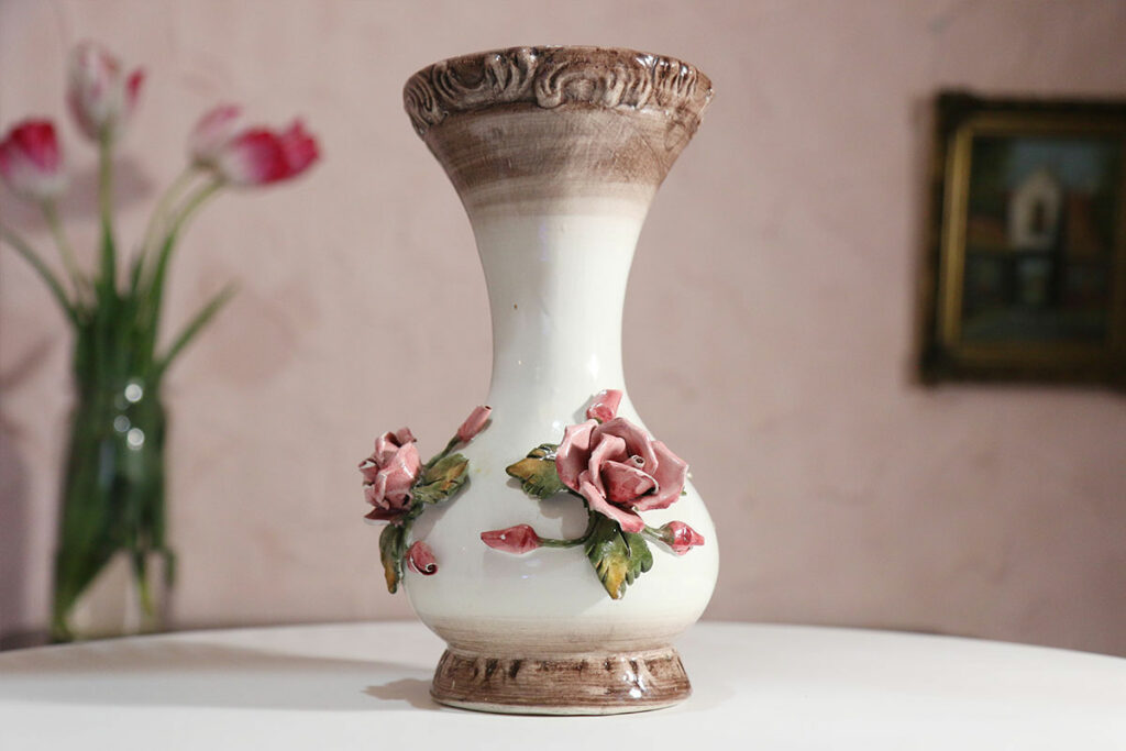 vintage Bassano bloemenvaas