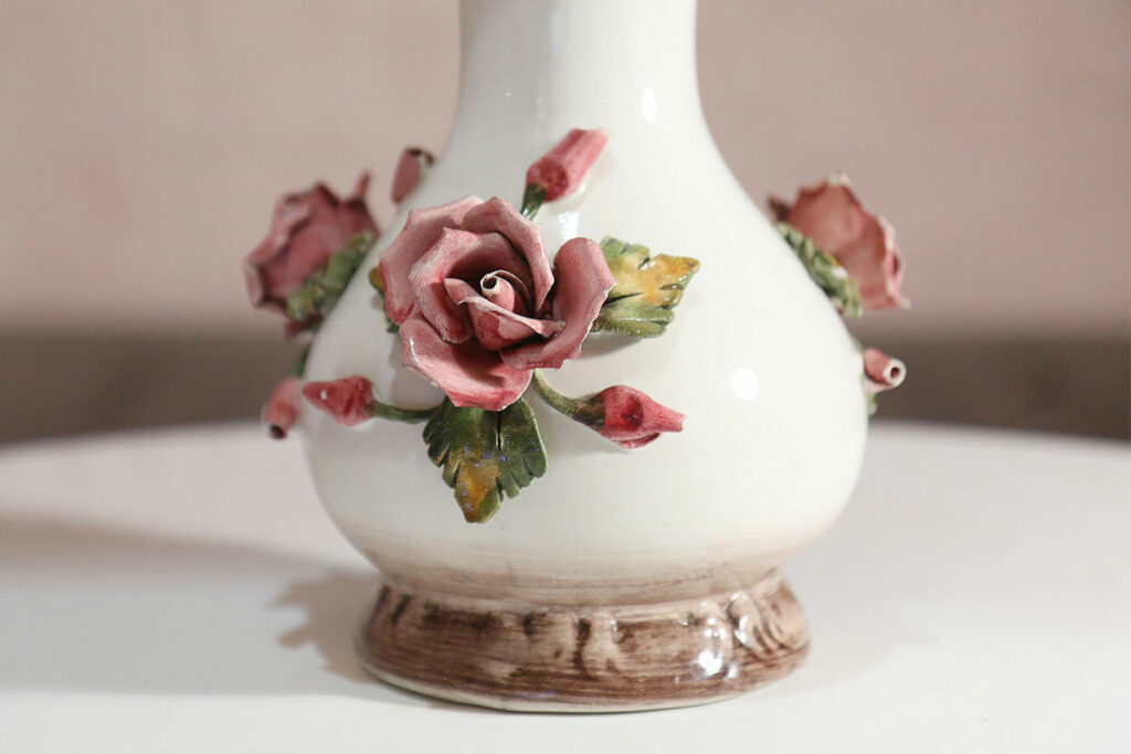 vintage Bassano bloemenvaas