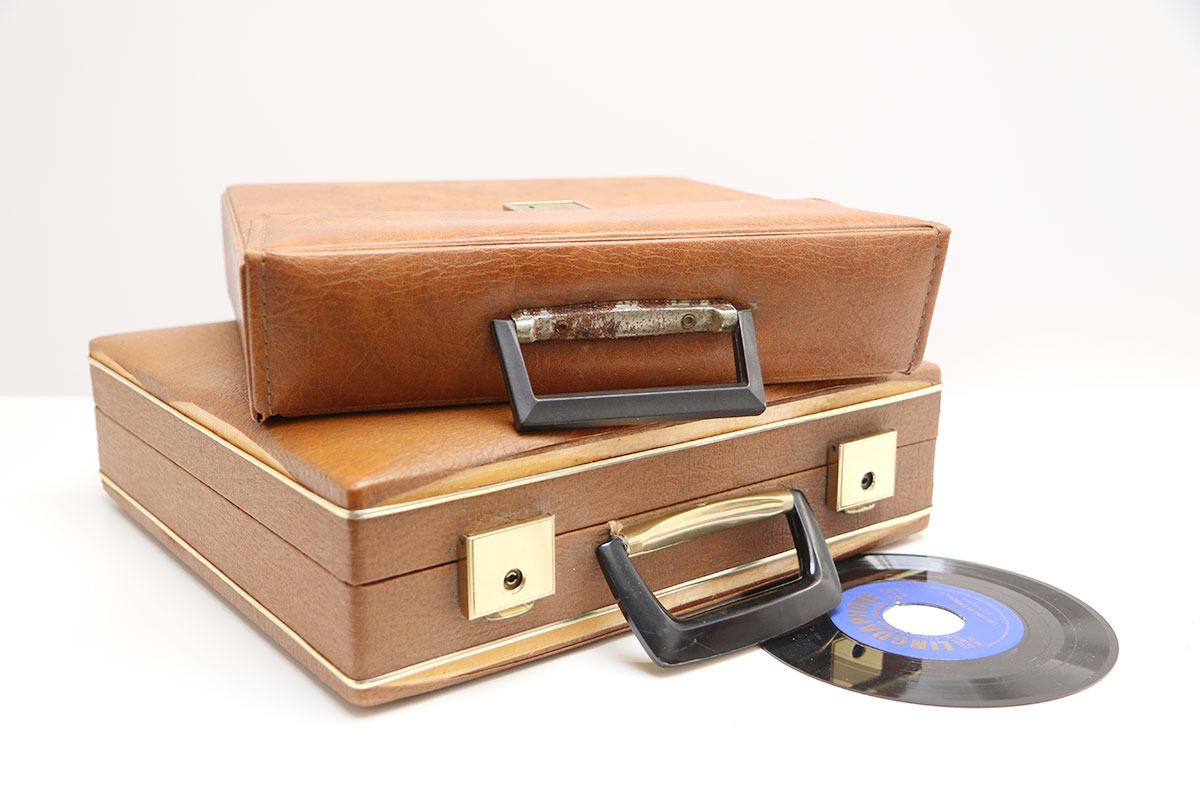 platenkoffers vintage vs. modern