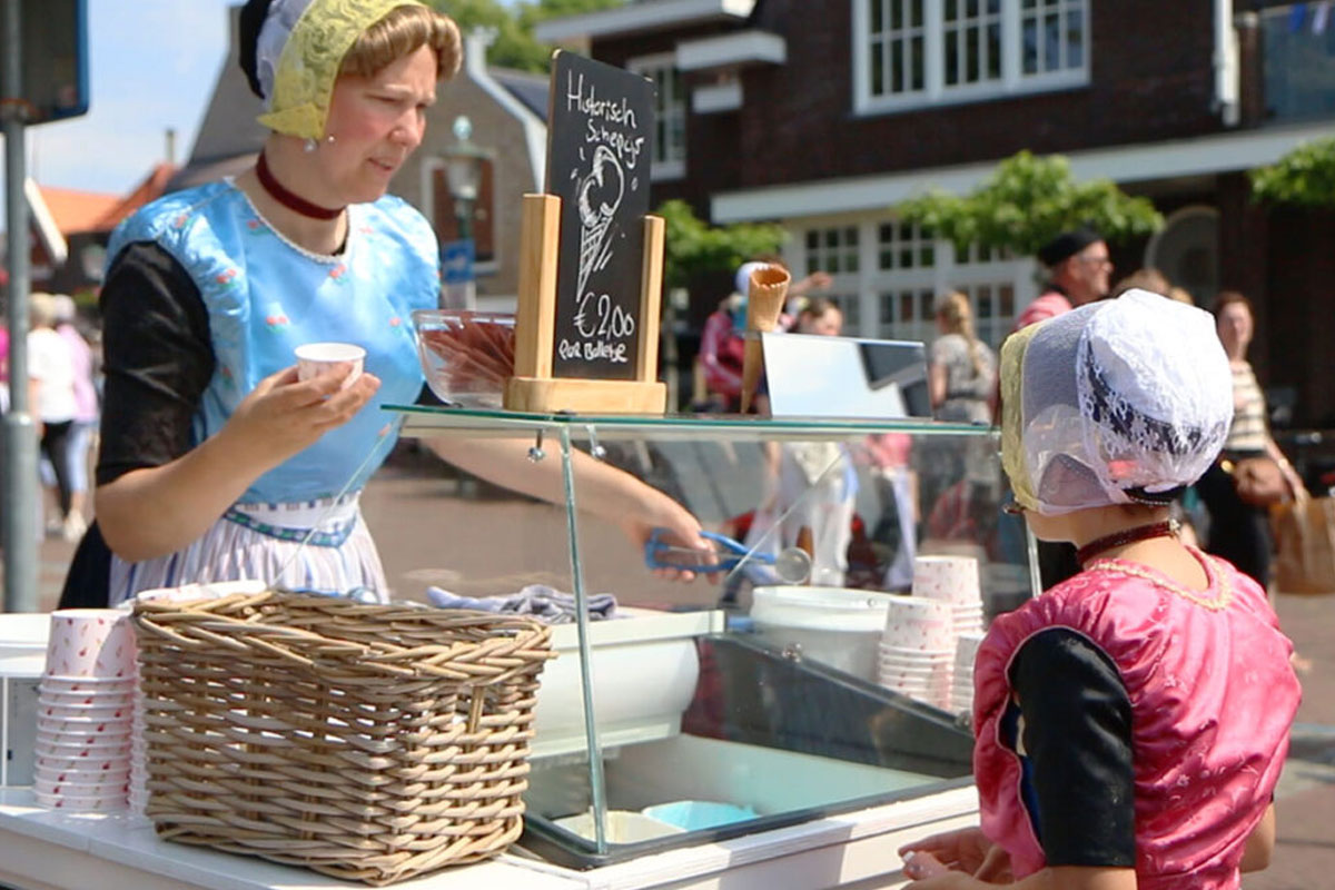 ijskar huren voor bruiloft