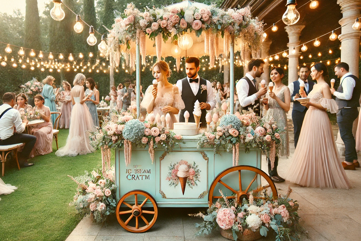 IJscokar huren voor trouwfeest