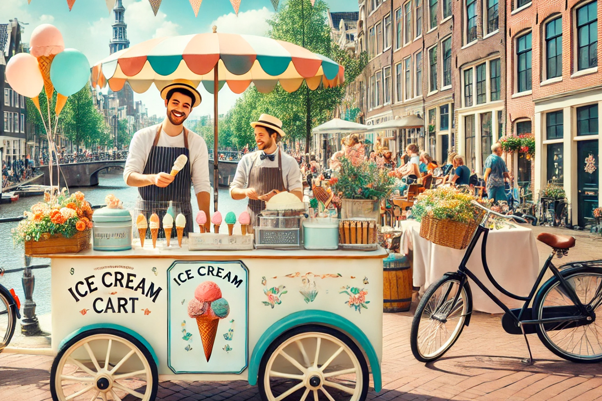 IJskar huren in Amsterdam