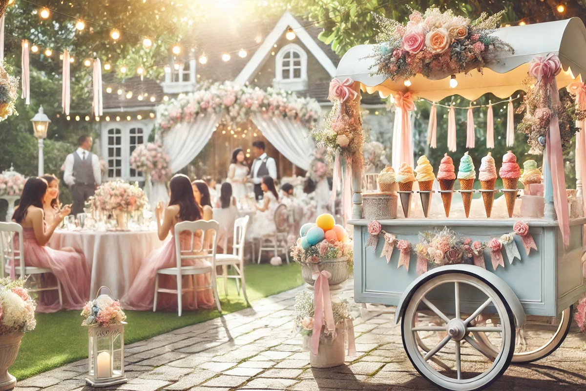 IJskar huren voor een bruiloft