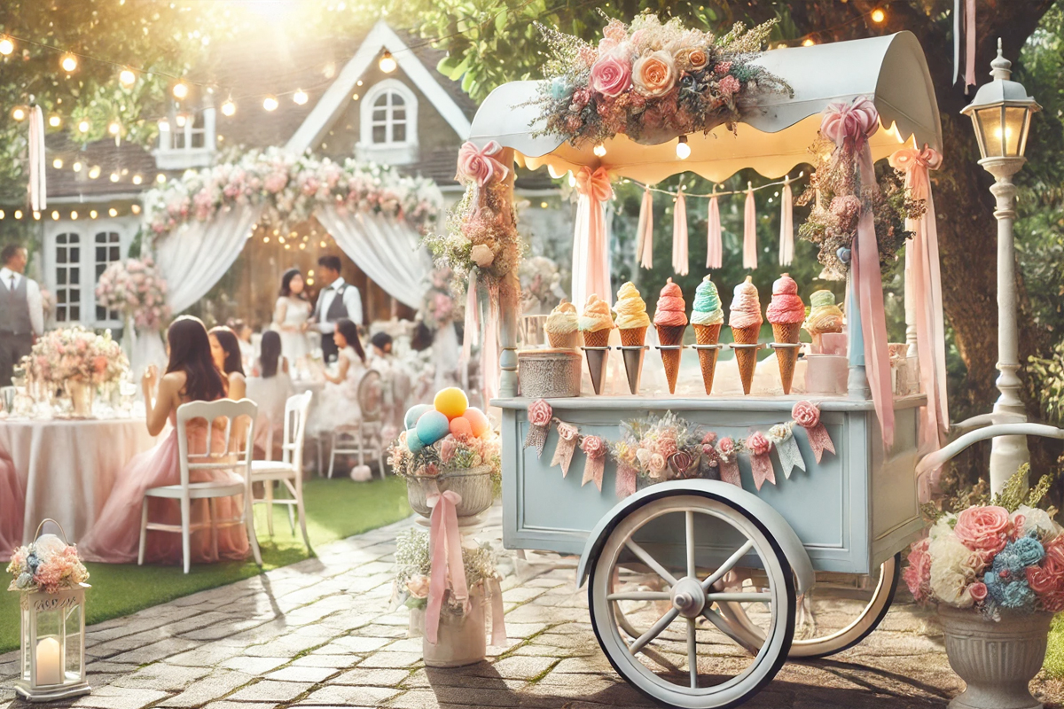 Italiaans ijs op je bruiloft