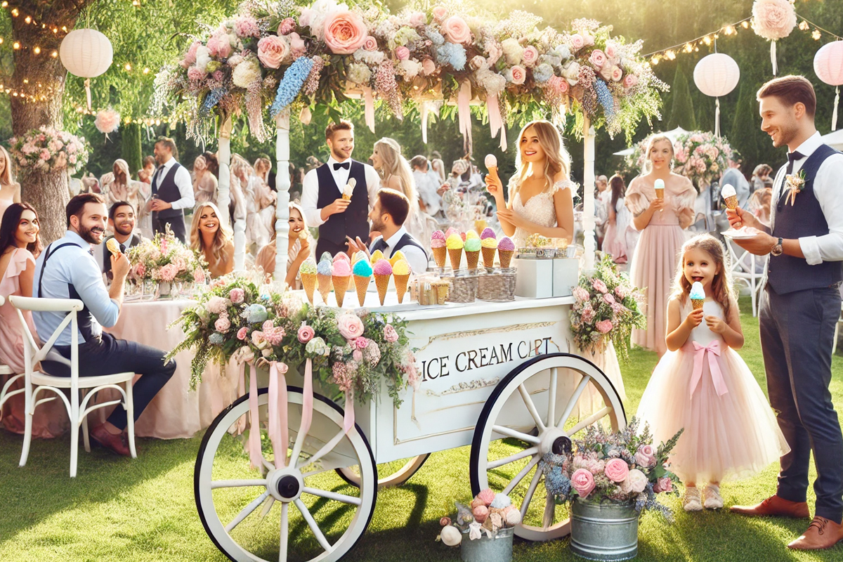 Voordelen ijskar op je bruiloft